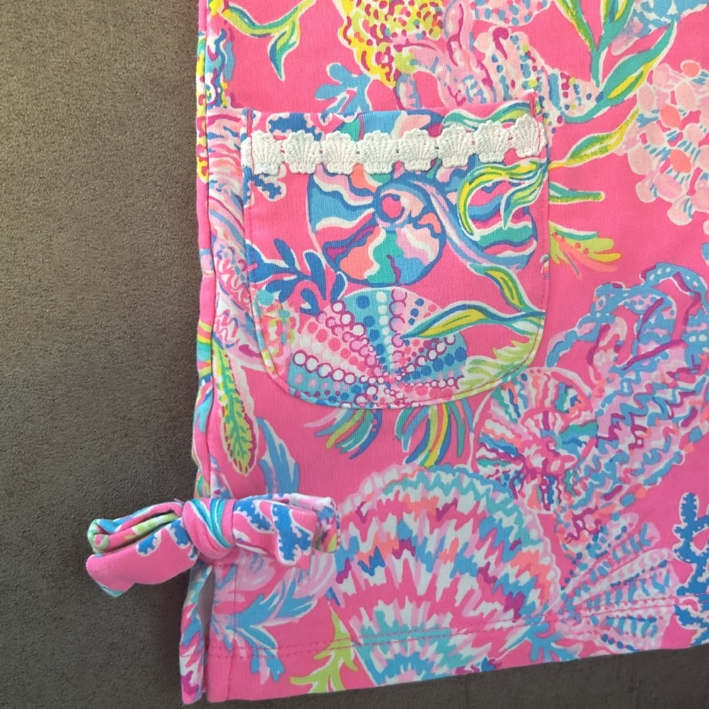 Girls Lilly Pulitzer seashell dress - Picture 3 of 4